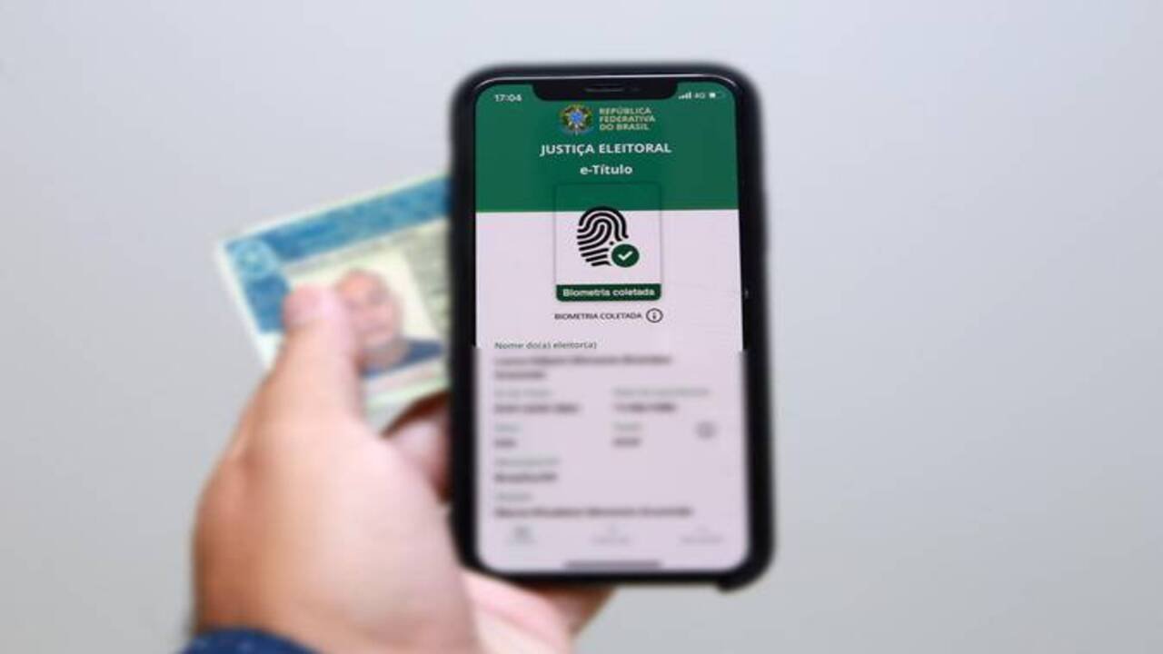 e-Título poderá ser baixado no dia da votação nas eleições de 2026