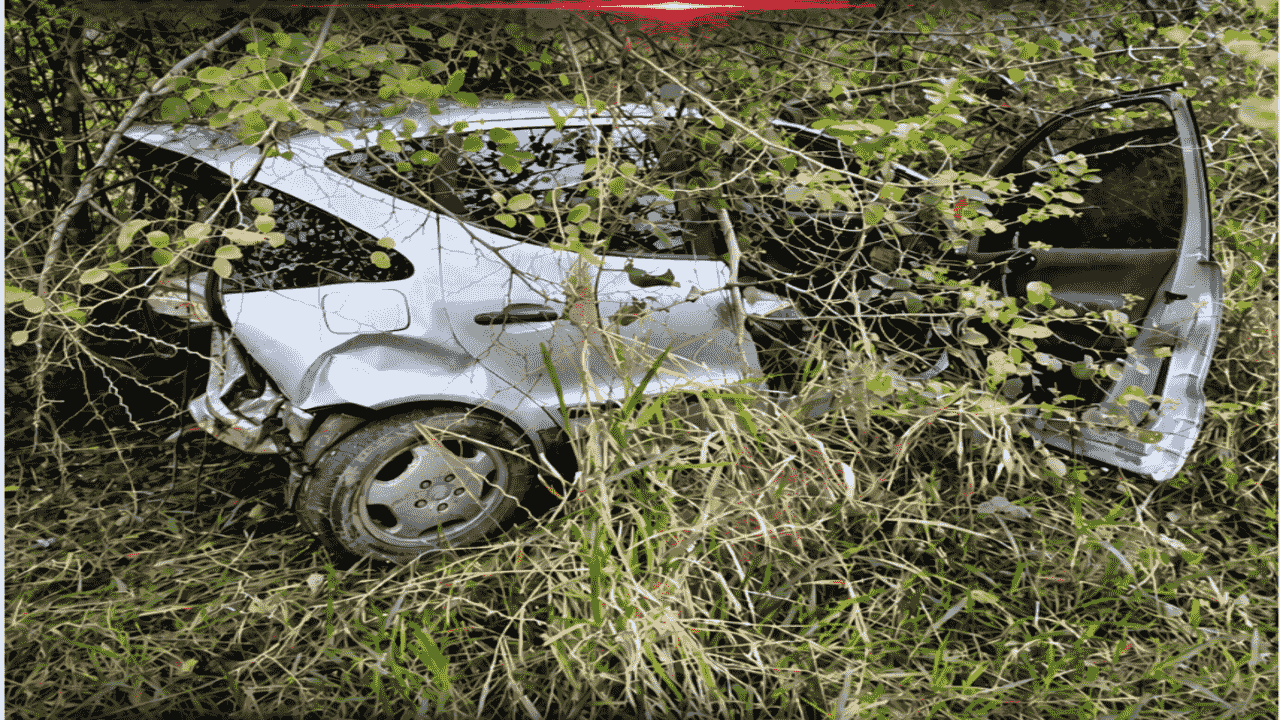 Motorista de 36 anos é resgatado de precipício após acidente na MG-126, na Zona da Mata