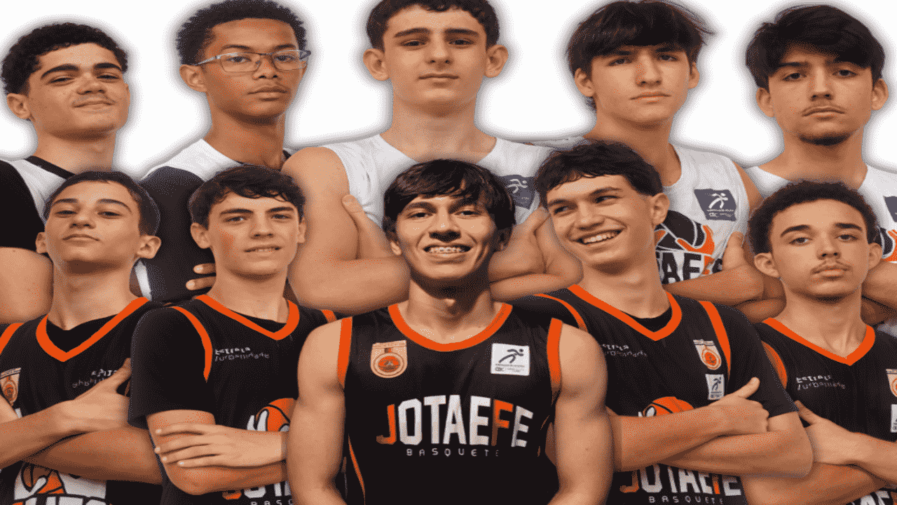 Dez jogadores do Jotaefe Basquete são chamados para seletiva de Minas no Sub-16