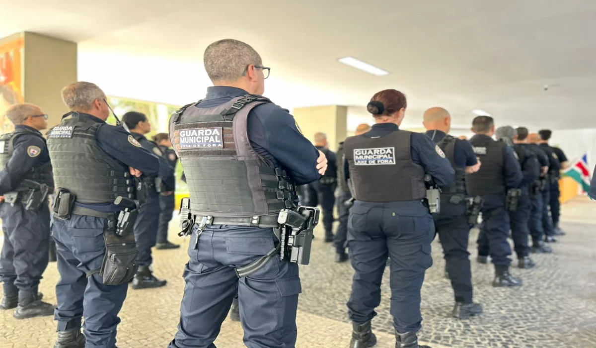 Guarda Municipal de Juiz de Fora armada