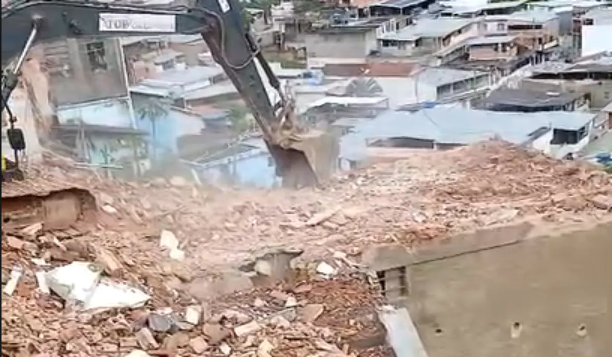 Demolições do bairro Dom Bosco, em Juiz de Fora
