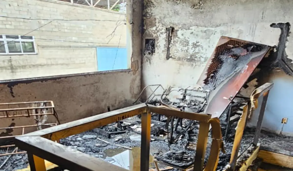 Incêndio em closet destriu imóvel em Juiz de Fora